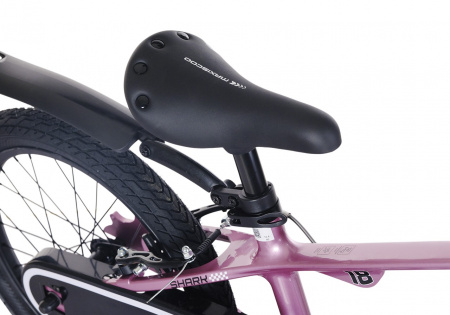 Велосипед Детский Maxiscoo SHARK Sport 18'' Серый Жемчуг (2025)