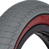 BMX Покрышка Shadow Serpent 2,30'' Finest 2,30'' 110psi (серый / красный) арт: 199-07101 2.3