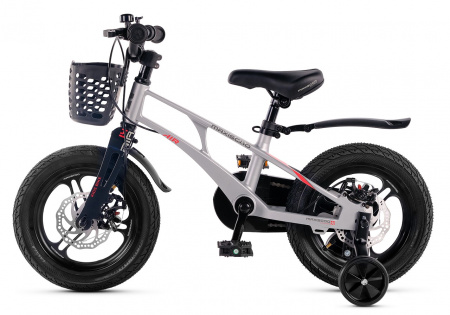 Велосипед Детский Maxiscoo AIR Pro 14'' Серый Жемчуг (2025) (MSC-A1445P)