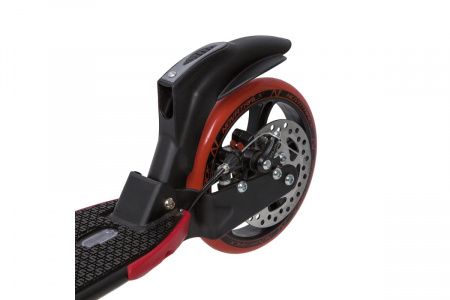Самокат для детей NOVATRACK DEFT PRO алюм., передний и задний амортизатор, колеса 250*200 мм PU, эрг