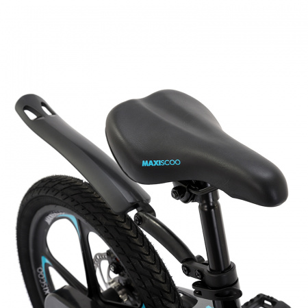 Детский Велосипед MAXISCOO  ''Air'' Deluxe 18'', Черный Аметист, С Дисковыми Тормозами (2023)