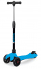 Самокат для детей Novatrack RainBow, складной, широкие свет.колеса PU пер.120*50  задн.80*24,ватер с