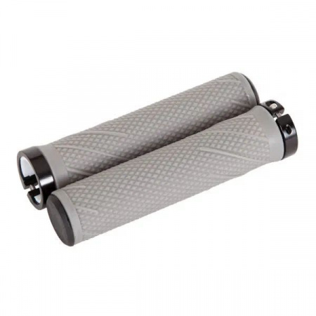 Грипсы STG SZ-056B, 135 мм, Lock-On, серый