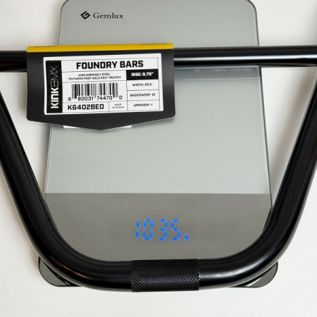 BMX Руль Kink Foundry Black 9,5'' (черный) арт: K6401BED