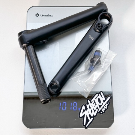 BMX Шатуны Fiend Team v2 165 Black 165 мм (черный) арт: CR-365BLK
