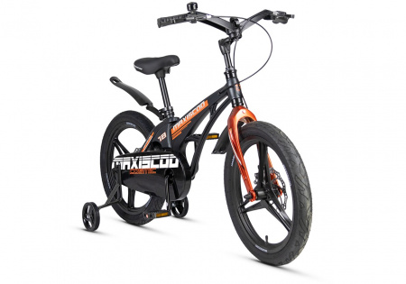 Велосипед Детский Maxiscoo COSMIC Deluxe 18'' Мерцающий Графит (2025) (MSC-C1845D)