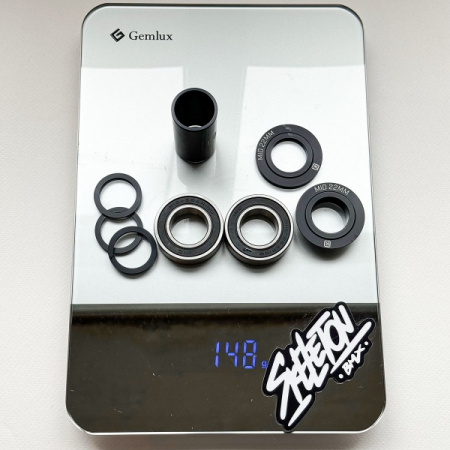 BMX Каретка Kink Mid 22 Silver 22мм (серебристый) арт: K5000-22SIL