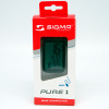 SIGMA Велокомпьютер PURE1 чёрный, 6 функций: скорость, расстояние, общий километраж, время поездки, 