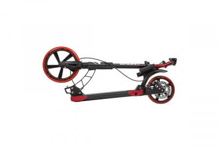 Самокат для детей NOVATRACK DEFT PRO алюм., передний и задний амортизатор, колеса 250*200 мм PU, эрг
