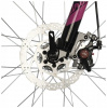 Велосипед NOVATRACK 24'' KATRINA алюм.рама 10'', розовый металлик, 21-скор, TY300/TS38/TZ21, диск.то
