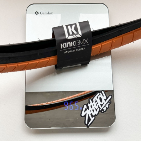 BMX Покрышка Kink Sever 2,40'' Orange w/ Black Walls 2.40'' 60 psi (оранжевый / черный бок) арт: K67