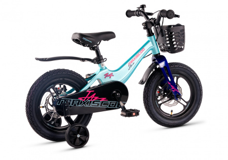 Велосипед Детский Maxiscoo JAZZ Pro 14'' Мятный (2025) (MSC-J1444P)
