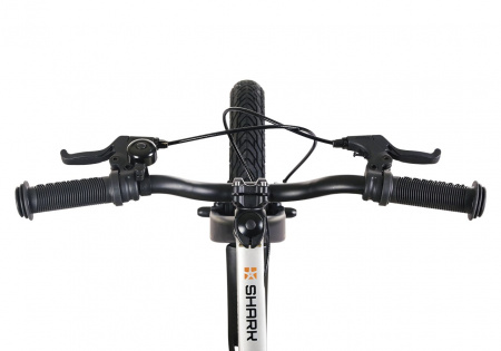 Велосипед Детский Maxiscoo SHARK Sport 16'' Серый Жемчуг (2025)