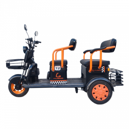 Электротрицикл Kugoo Т2, АКБ 20800мАч, Мотор 500W, 60V