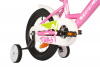 Велосипед NOVATRACK 14'' TWIST розовый, тормоз нож, крылья корот, полная защ.цепи, корзина