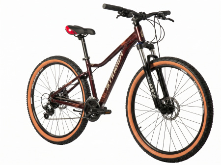 Велосипед STINGER 26'' LAGUNA красный, алюминий, размер SM
