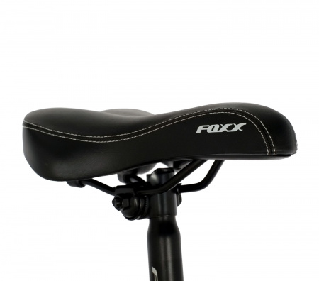 Велосипед FOXX 26'' ZING F1 черный, сталь, размер 18