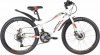 Велосипед NOVATRACK 24'' PRIME, алюм.рама 13'', белый, 18 скор., SHIMANO, дисковый тормоз