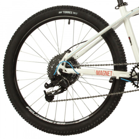 Велосипед STINGER 24'' MAGNET STD белый, алюминий, размер 14