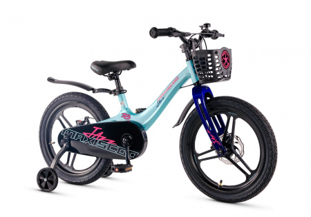Велосипед Детский Maxiscoo JAZZ Pro 18'' Мятный (2025)