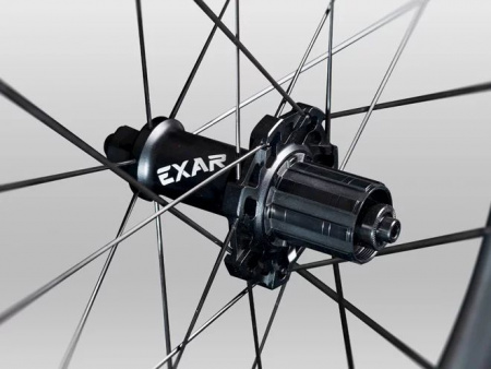 Карбоновая пара колес (вилсет) Magene EXAR STANDART, без покрышек, высота обода 58мм, V-brake (ободн