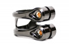 Зажим Ethic sylphe double clamp 31.8 black chrome