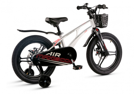 Велосипед Детский Maxiscoo AIR Pro18'' Серый Жемчуг (2025) (MSC-A1845P)