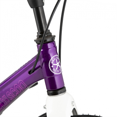 Детский Велосипед MAXISCOO ''Space'' Deluxe Plus 14'', Фиолетовый, С Дисковыми Тормозами (2022)