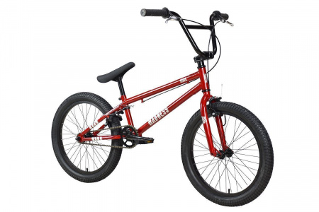 Велосипед Stark'24 Madness BMX 1 красный/серебристый/черный