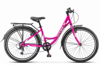 Велосипед STELS Cristy 430 24V 14'' Фиолетовый/Розовый (EP-00008372 / X0000001689)