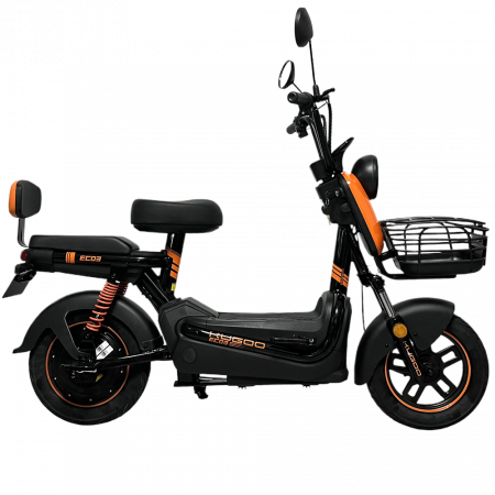 Электроскутер Kugoo Kirin EC03, АКБ 28600мАч, Мотор 600W. 48v/ Макс нагрузка 100кг