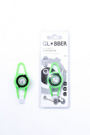 Фонарь Globber FLASH LIGHT LED, зеленый