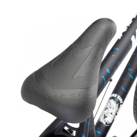 BMX Велосипед Kink Curb 20'' 2022 (черный / синие пятна) 20'' (черный / синие пятна) арт: K400BLU22