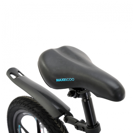 Детский Велосипед MAXISCOO  ''Air'', Deluxe Plus 14'', Черный Аметист, С Дисковыми Тормозами (2023)