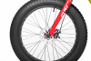 Велосипед NOVATRACK FATBIKE 24'' SUV алюм.рама 13, зеленый, 7-скор, TY200/TS38, диск.торм.STG