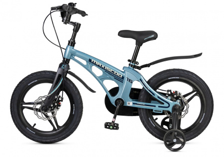 Велосипед Детский Maxiscoo COSMIC Deluxe 16'' Стальной Синий (2025) (MSC-C1644D)