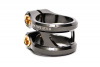 Зажим Ethic sylphe double clamp 31.8 black chrome