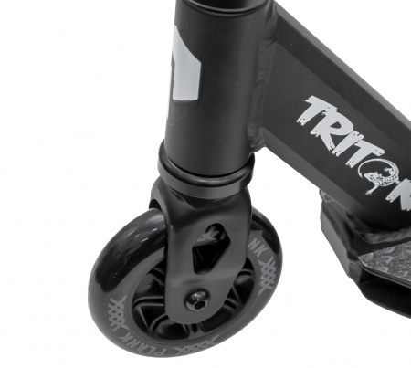 Самокат трюковый PLANK TRITON 2022, ЧЕРНЫЙ (P20-TRI100BK-S)
