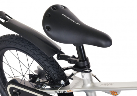 Велосипед Детский Maxiscoo SHARK Sport 16'' Серый Жемчуг (2025)