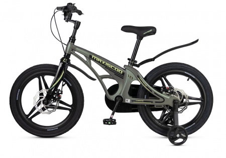 Велосипед Детский Maxiscoo COSMIC Deluxe 18'' Темный Малахит (2025) (MSC-C1842D)