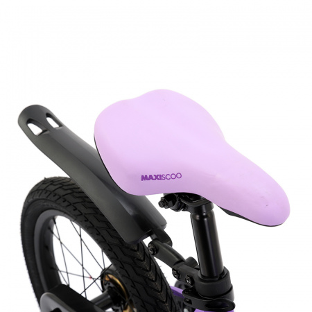 Детский Велосипед MAXISCOO  ''Air'' Standard Plus 16'', Фиолетовый Матовый, С Ручными Тормозами (202