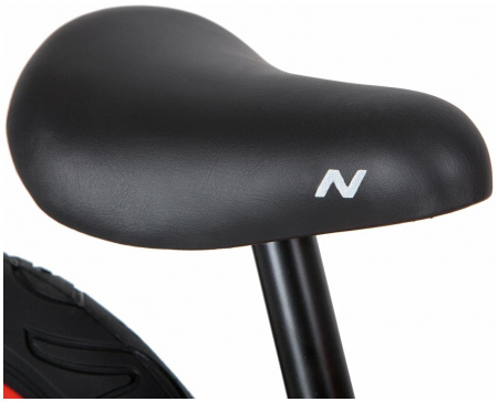 Беговел NOVATRACK 14'' MBLAST зеленый, магний-алюминиевая рама, цветной стальной обод, камера, покры