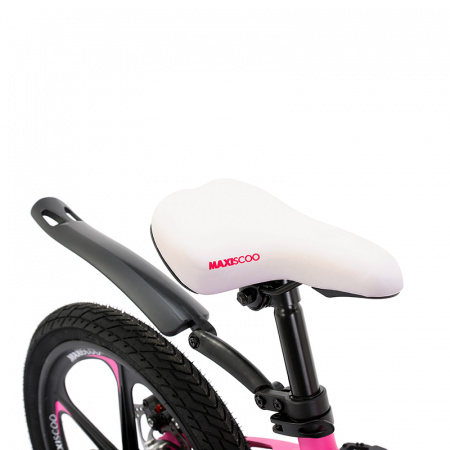 Детский Велосипед MAXISCOO  ''Air'', Deluxe Plus 16'', Розовый Матовый, С Дисковыми Тормозами (2023)