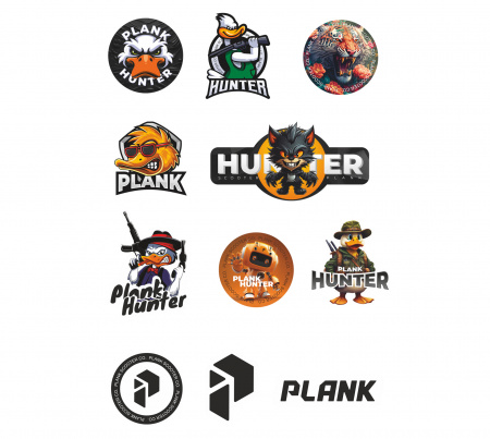Самокат трюковый PLANK HUNTER, ЧЕРНЫЙ (P24-HUNTER-110BK)