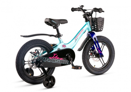 Велосипед Детский Maxiscoo JAZZ Pro 16'' Мятный (2025)