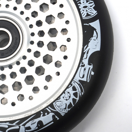 Колесо ''Tokyo fuss'' Dorikin wheel silver/black