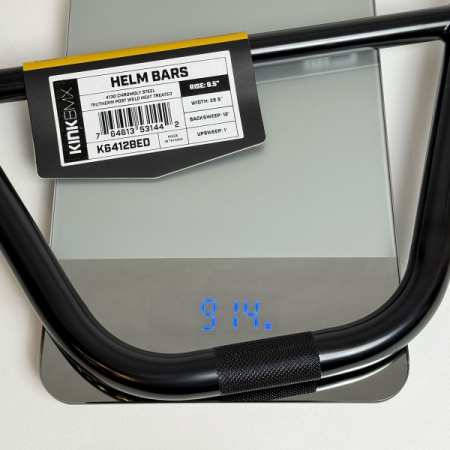 BMX Руль Kink Helm Black 9,5'' (черный) арт: K6412BED