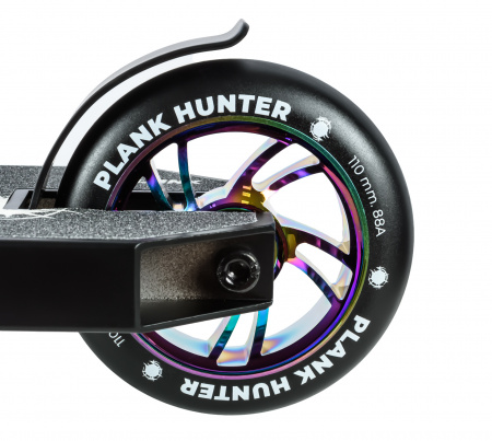 Самокат трюковый PLANK HUNTER, ЧЕРНЫЙ (P24-HUNTER-110BK)