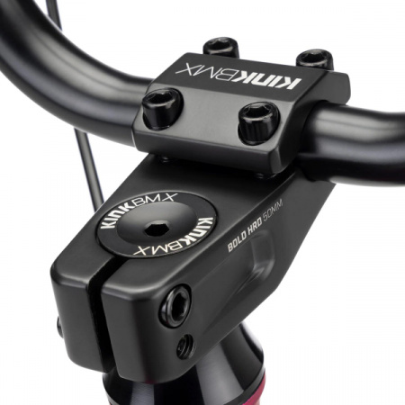 BMX Велосипед Kink Launch 20'' 2023 (серый / розовый) 20,25'' (серый / розовый) арт: K420PUR23