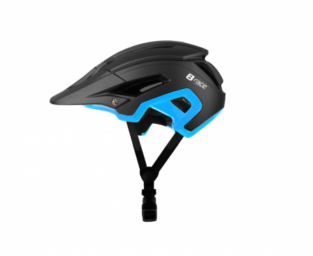 Шлем B-RACE STONE II IN-MOLD LIGHT BLACK/BLUE S/M 54/58